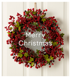 Christmas Wreath Red